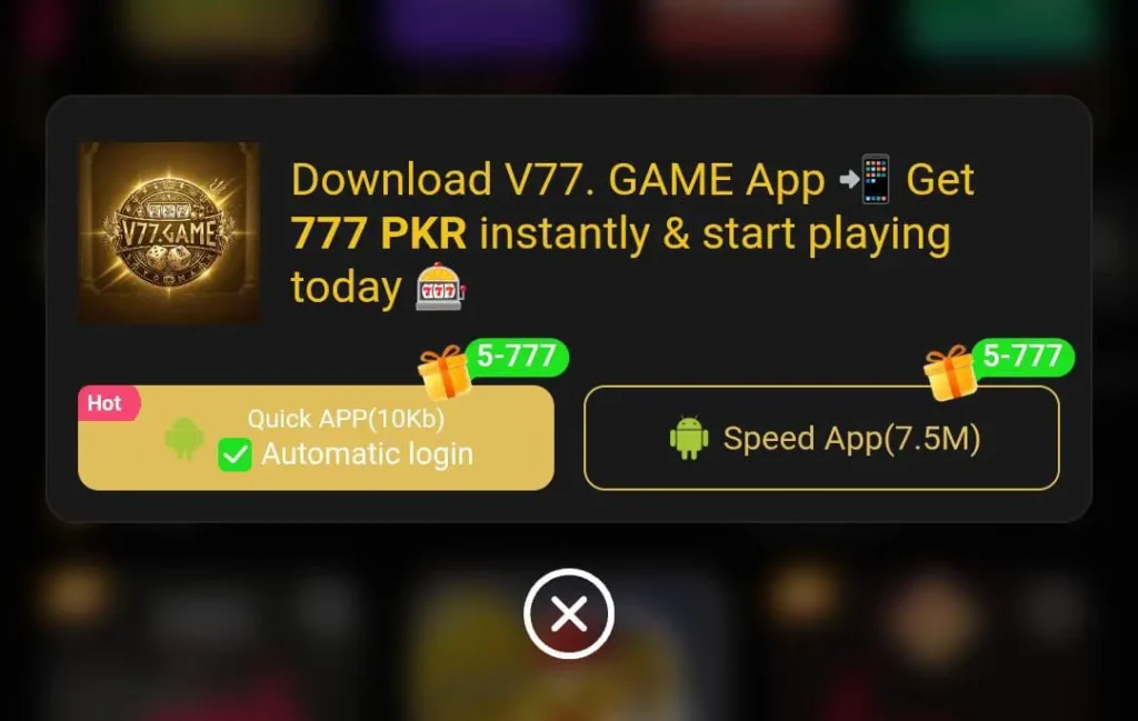 V77 Game